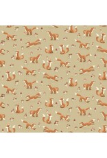 Makower UK Makower UK - Hello Autumn - Fox Tales Cream - 098-Q