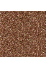 Makower UK Makower UK - Hello Autumn - Mini Blooms Brown - 100-V