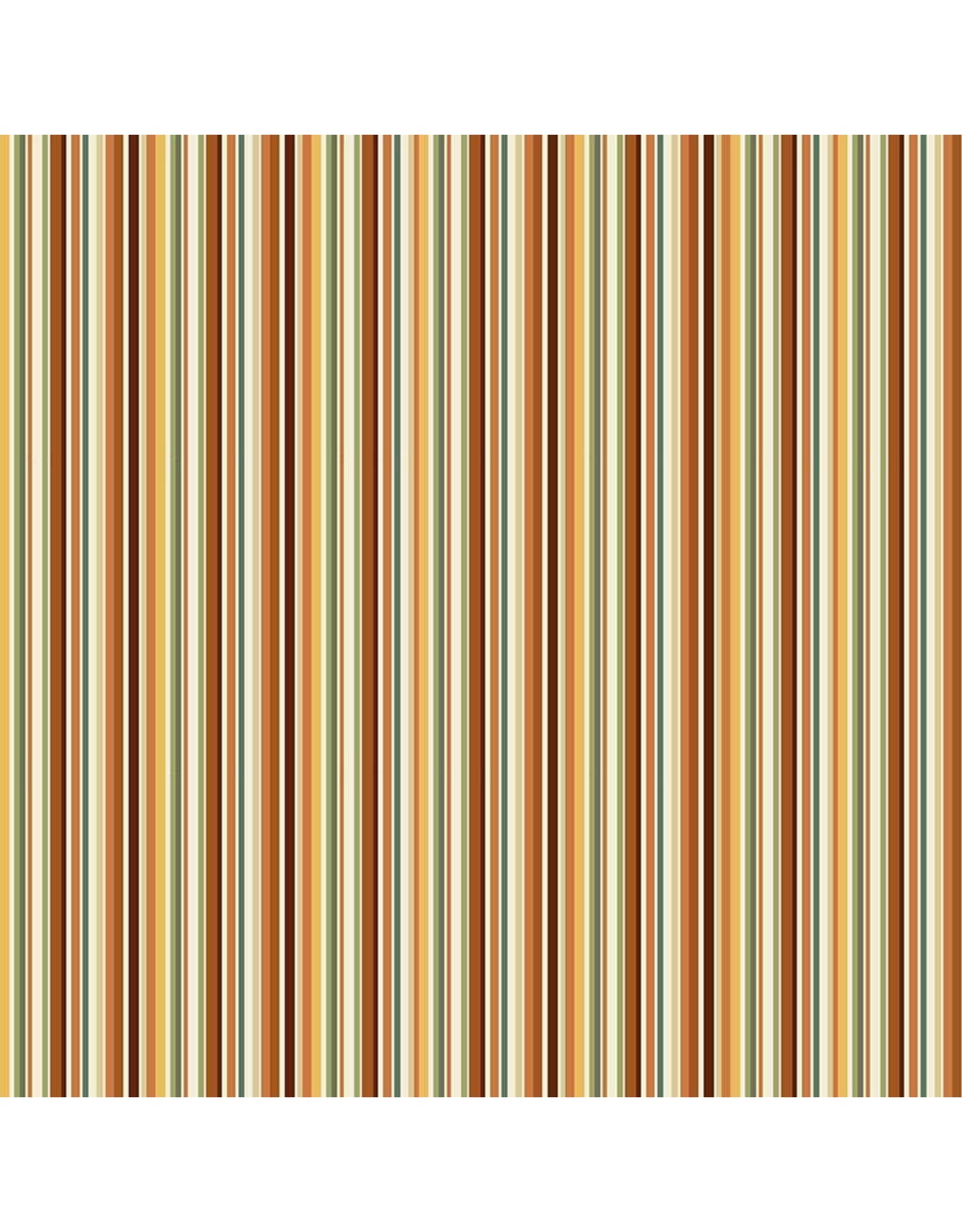Makower UK Makower UK - Hello Autumn - Cinnamon Stripe Multi - 102-1