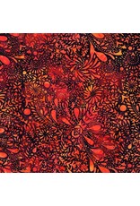 Hoffman Hoffman Fabrics - Bali Handpaints - Dragonfly Paprika - W2609-389