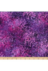 Hoffman Hoffman Fabrics - Bali Handpaints - Mums Purple - W2590-14