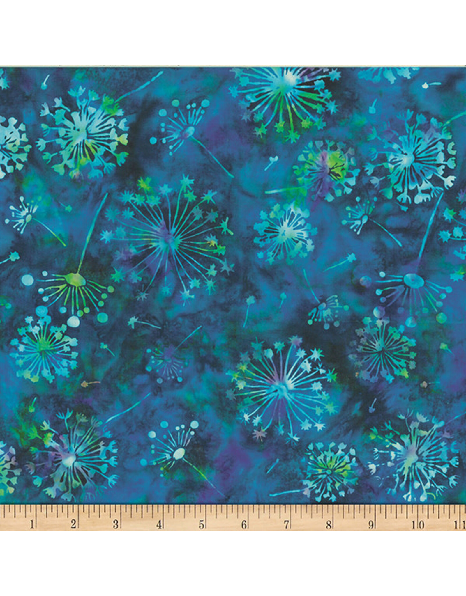 Hoffman Hoffman Fabrics - Bali Handpaints - Dandelion Sapphire - SC1-230
