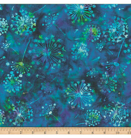 Hoffman Bali Handpaints - Dandelion Sapphire