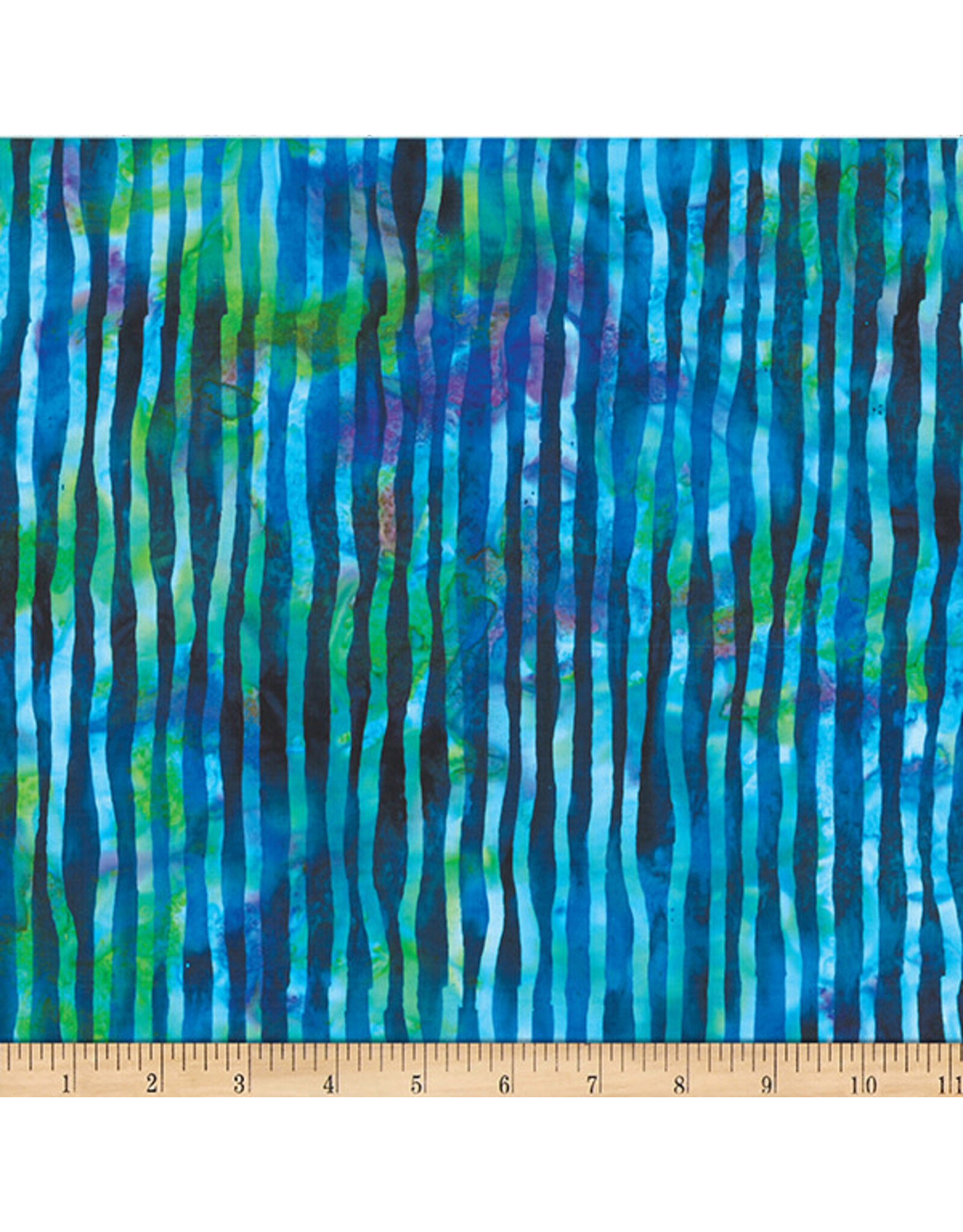 Hoffman Hoffman Fabrics - Bali Handpaints - Stripe Sapphire - SC5-230