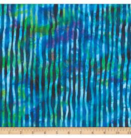 Hoffman Bali Handpaints - Stripe Sapphire