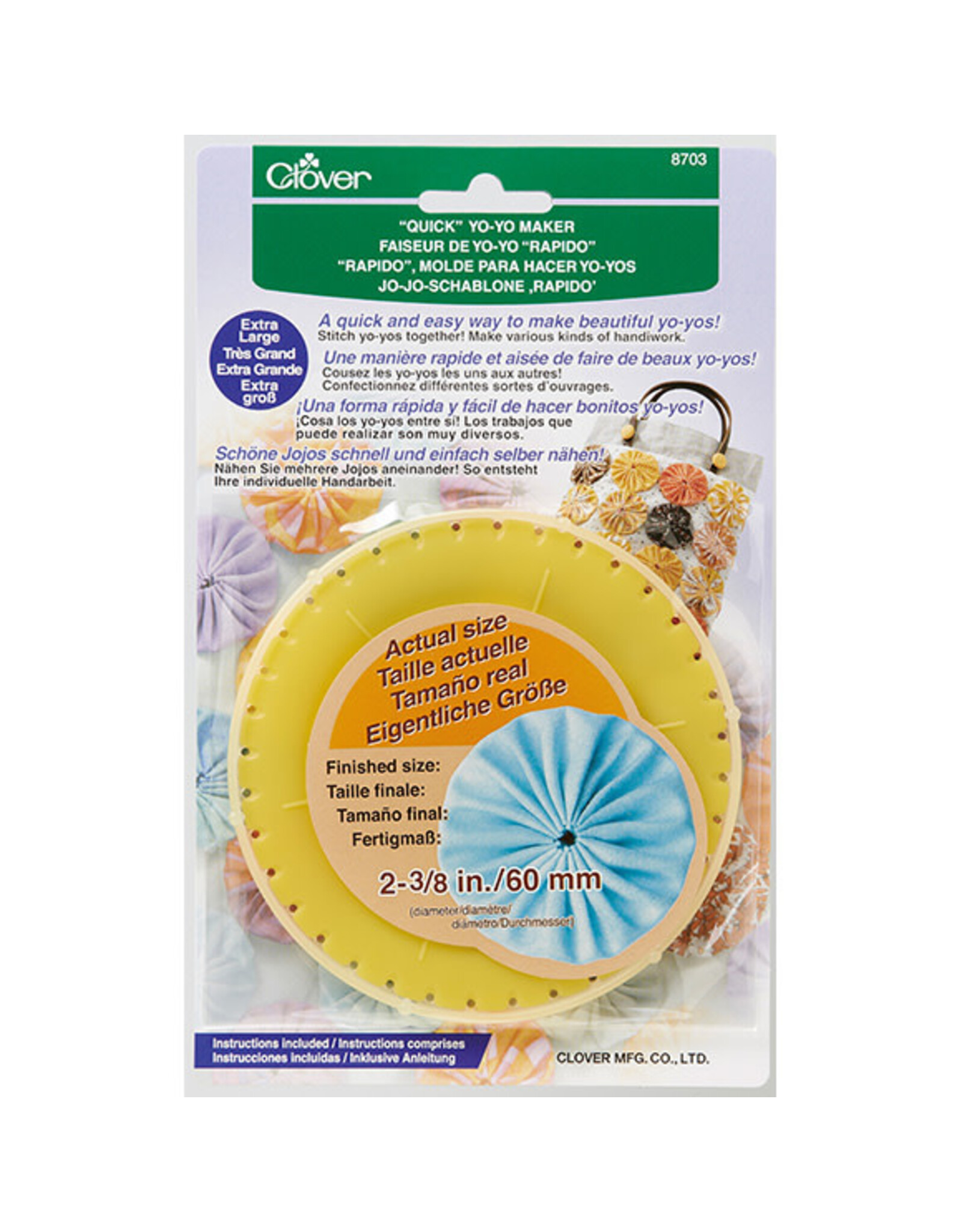 Clover Clover - Quick Yo-Yo Maker - Extra Large - 8703