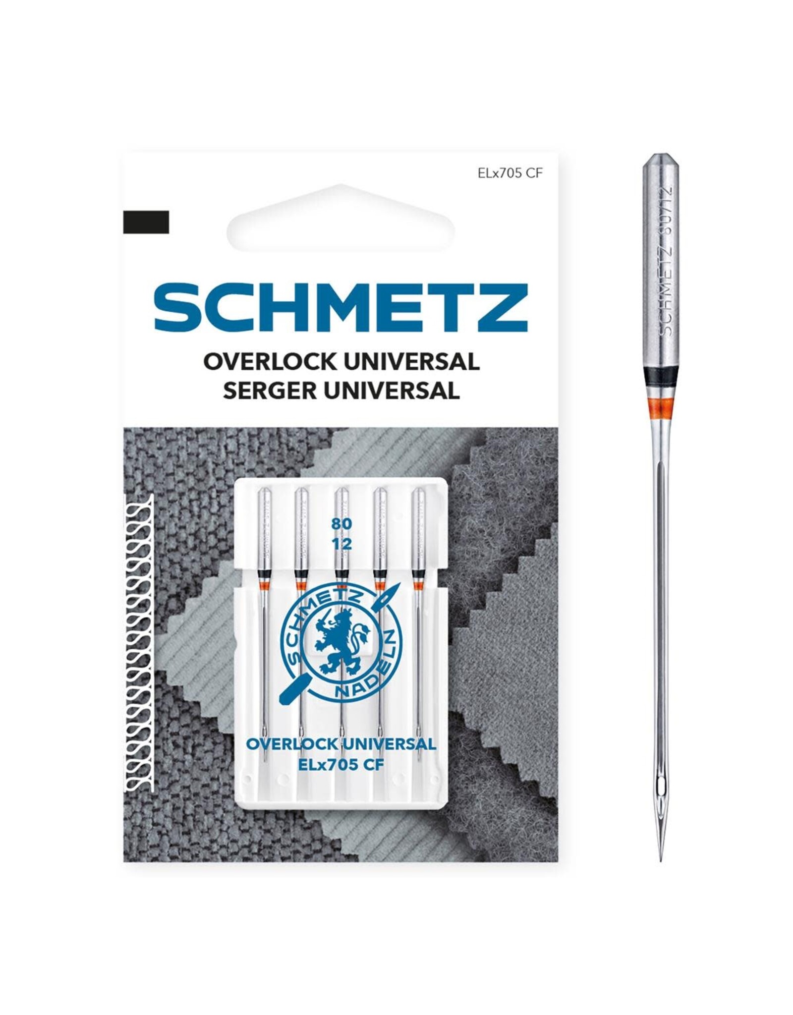 Schmetz Schmetz - Overlock Naald - ELx705 CF - universeel - 80/12