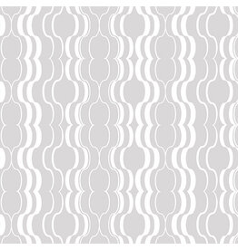 Benartex Contempo Studio Good Vibes - Good Vibrations Light Grey coupon (± 69 x 110 cm)