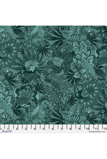FreeSpirit Odile Bailloeul - Tropicalism - Caracas Monochrome Teal - PWOB078.TEAL