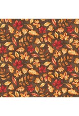 Studio E Fabrics Beth Reed - Foliage and Fur Coat - Falling Leaves - 7659-38