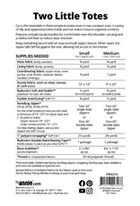 ByAnnie ByAnnie - Two Little Totes - By Annie - PBA314