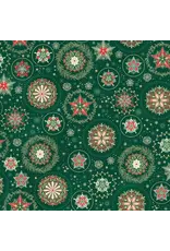 Makower UK Makower UK - Good Tidings - Crystal Green - 103-G