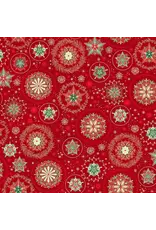 Makower UK Makower UK - Good Tidings - Crystal Red - 103-R