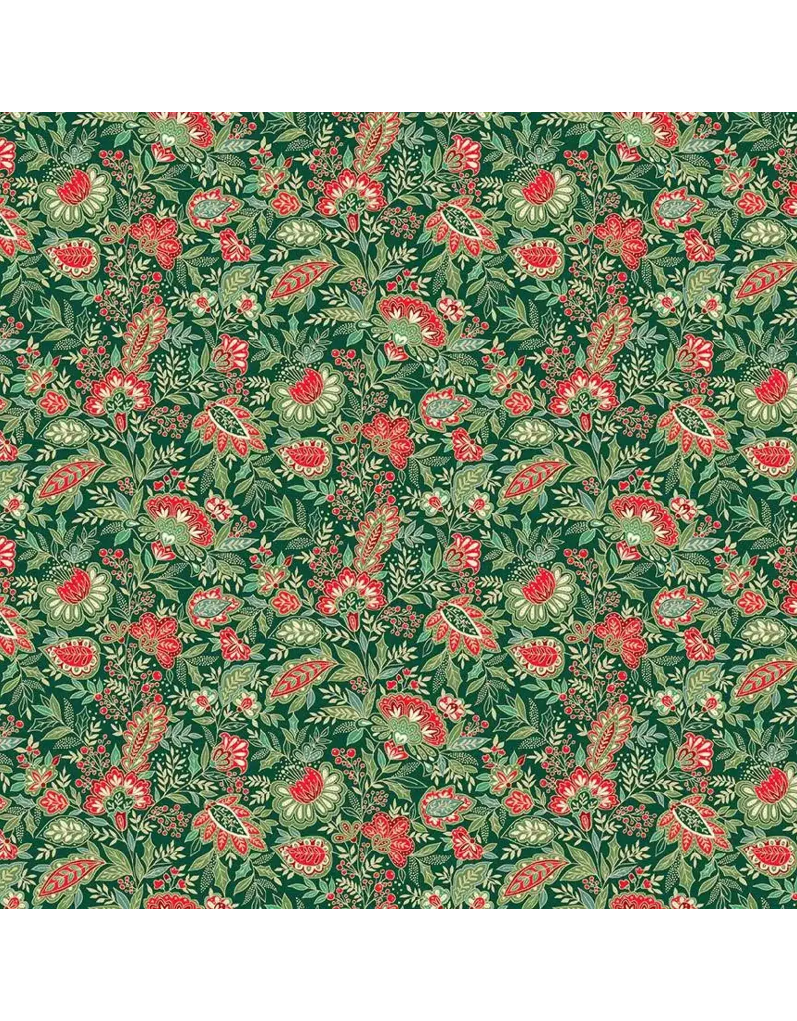 Makower UK Makower UK - Good Tidings - Sarasa Green - 104-G