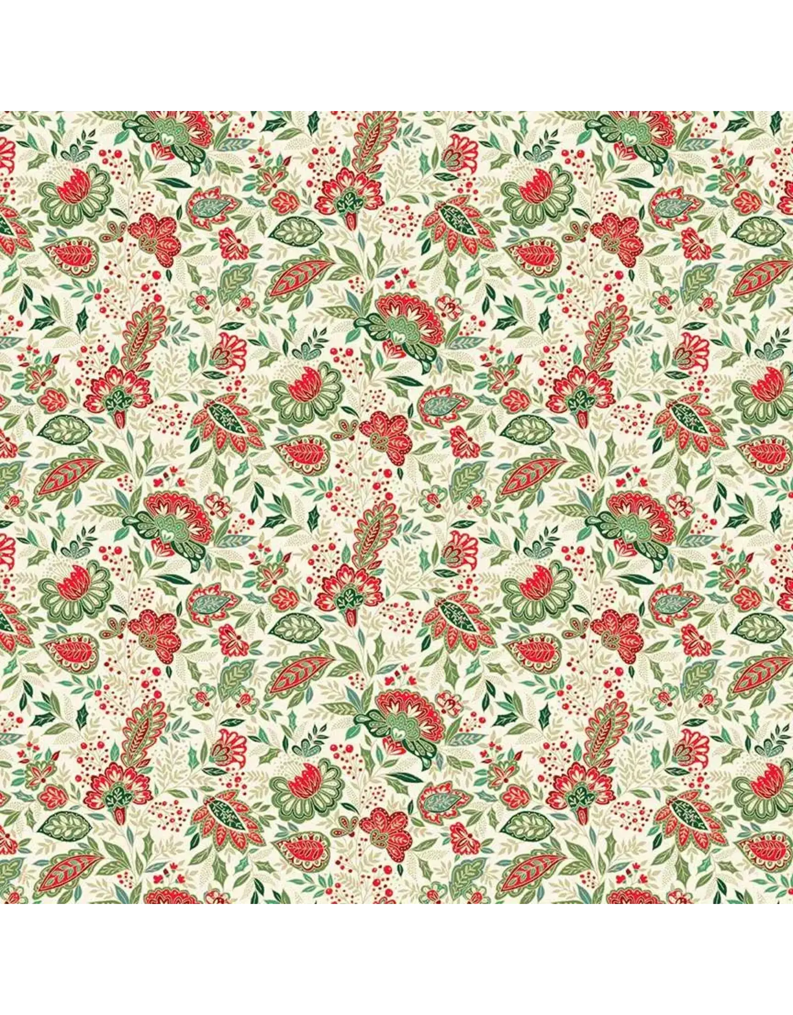 Makower UK Makower UK - Good Tidings - Sarasa Cream - 104-Q