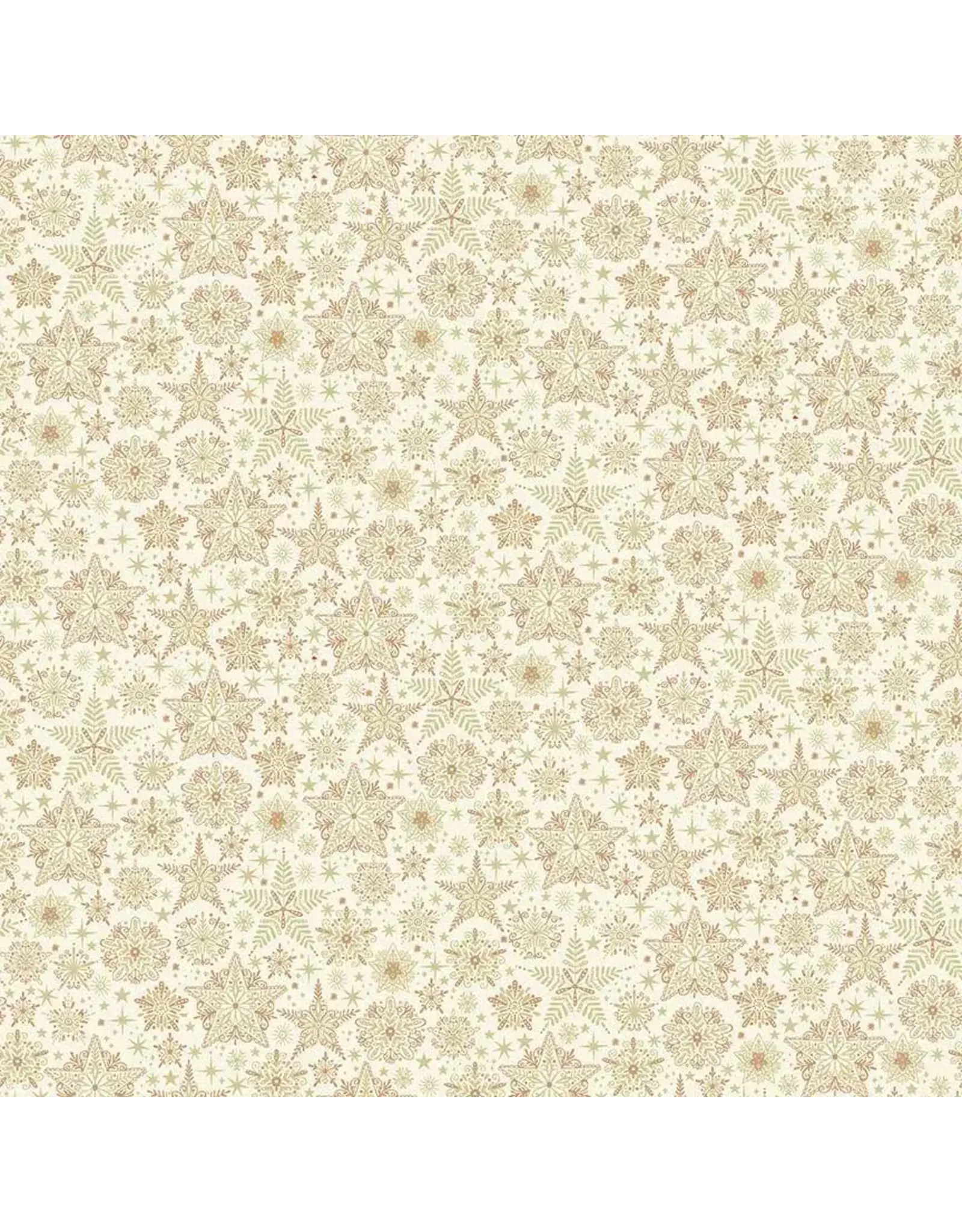 Makower UK Makower UK - Good Tidings - Frosty Cream - 106-Q