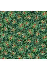 Makower UK Makower UK - Good Tidings - Holly Bush Dark Green - 107-G9