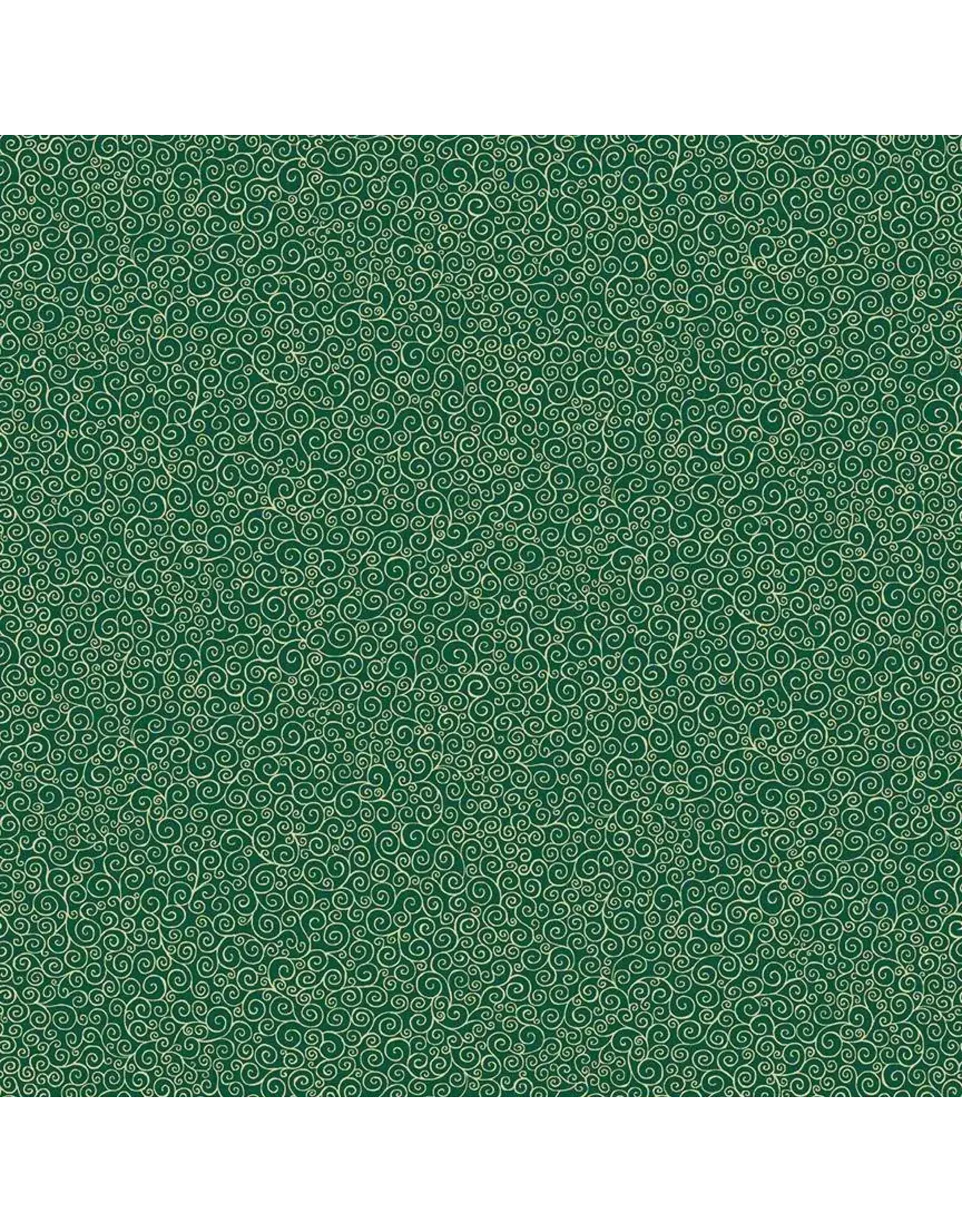 Makower UK Makower UK - Good Tidings - Scroll Green - 109-G