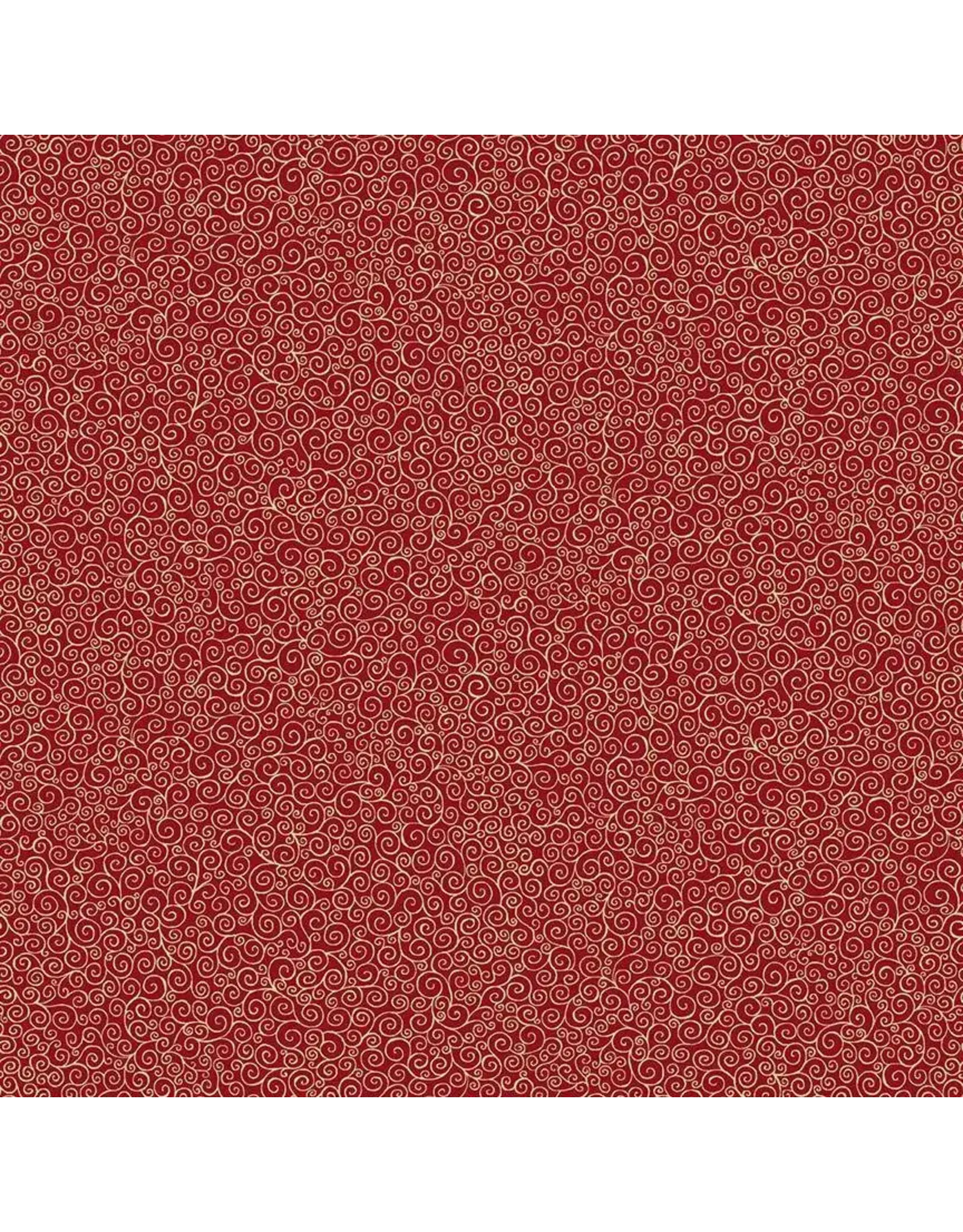 Makower UK Makower UK - Good Tidings - Scroll Red - 109-R