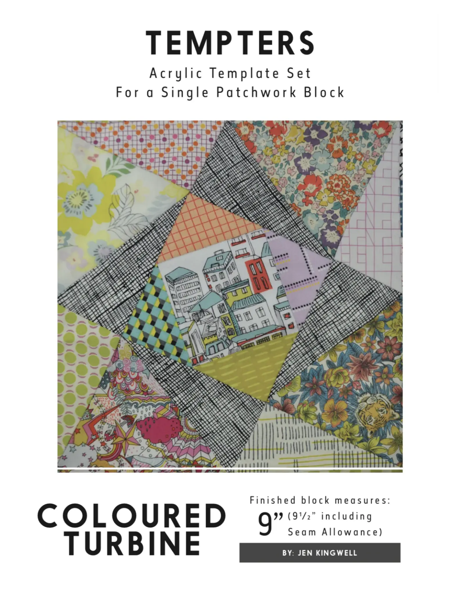 Jen Kingwell Designs Jen Kingwell Designs - Tempter - Coloured Turbine