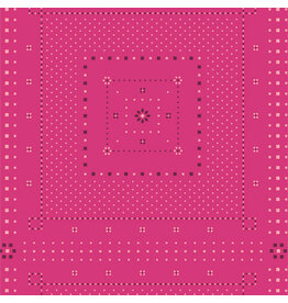 Art Gallery Fabrics Cur8tor Bohemia - Handkerchief Fuchsia