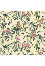 Art Gallery Fabrics AGF Studio - Cur8tor Bohemia - Parakeet Paradise - CUR8BH107