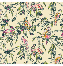 Art Gallery Fabrics Cur8tor Bohemia - Parakeet Paradise