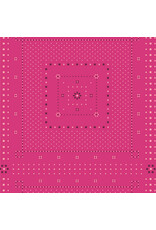Art Gallery Fabrics AGF Studio - Cur8tor Bohemia - Handkerchief Fuchsia - CUR8BH101