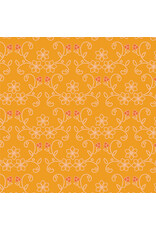 Art Gallery Fabrics AGF Studio - Cur8tor Bohemia - Boho Stitches Amber - CUR8BH105