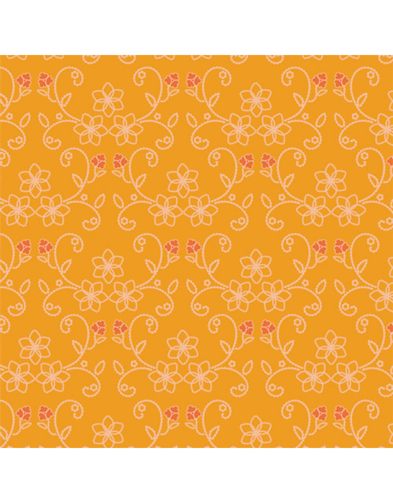 Art Gallery Fabrics AGF Studio - Cur8tor Bohemia - Boho Stitches Amber - CUR8BH105