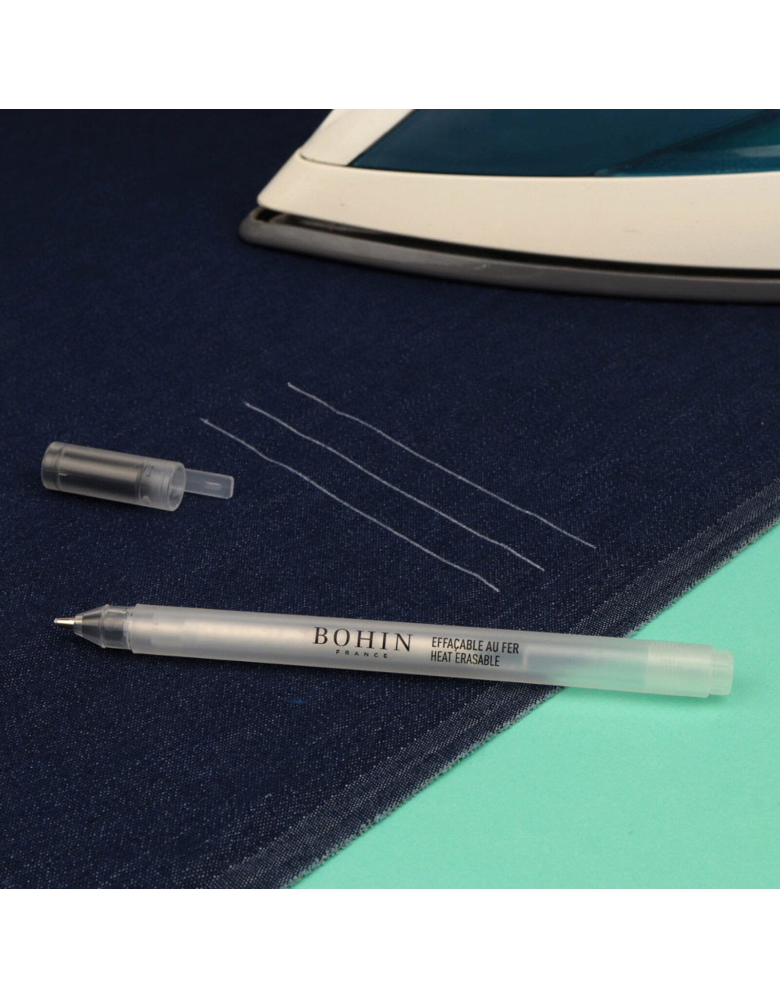 Bohin Bohin - Kekalor Pen - Iron Erasable - White