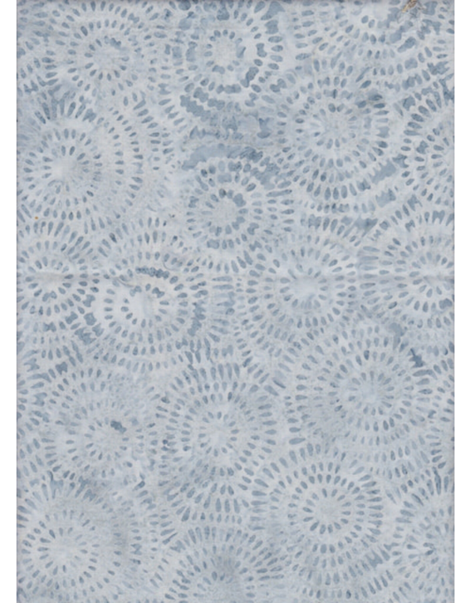 Eyelike Fabrics Eyelike Fabrics - Batik Prints - Small Circles Light Grey - 0.121