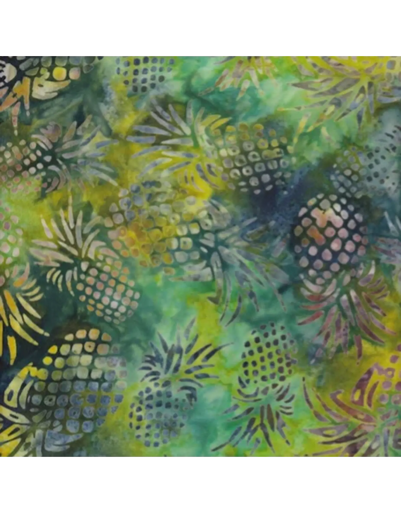 Eyelike Fabrics Batik Prints - Pineapple Jam 11