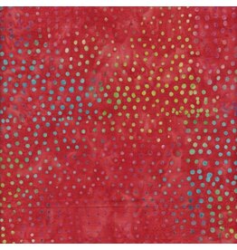 Eyelike Fabrics Batik Prints - Dots Orange