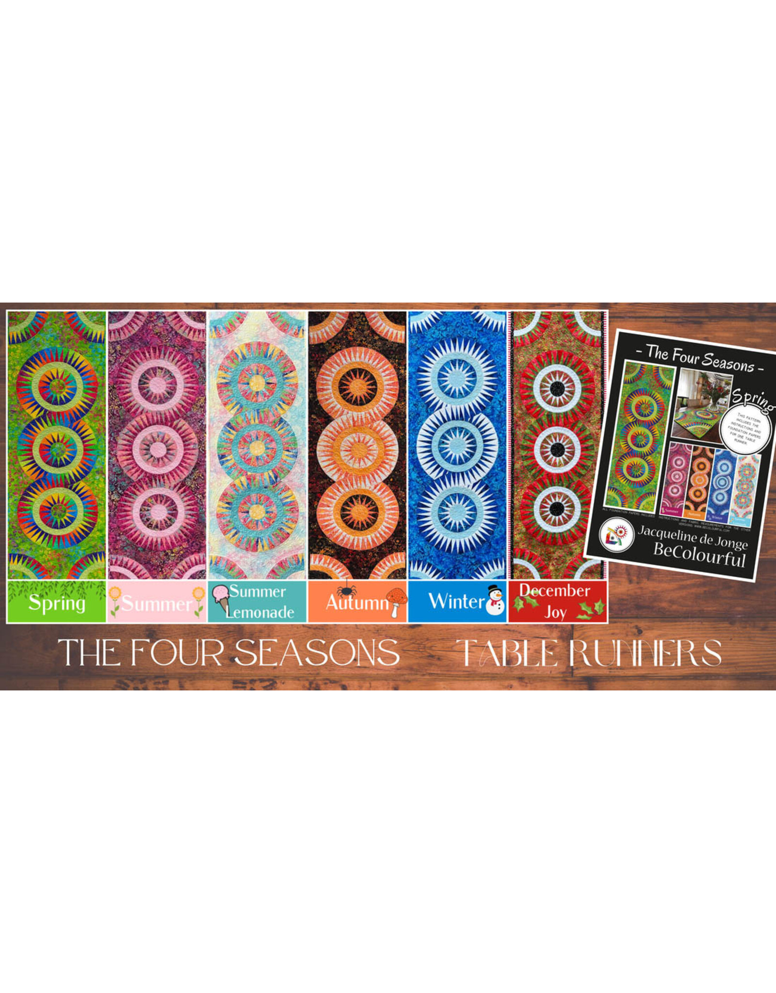 BeColourful Jacqueline de Jonge - The Four Seasons - Foundation Papers