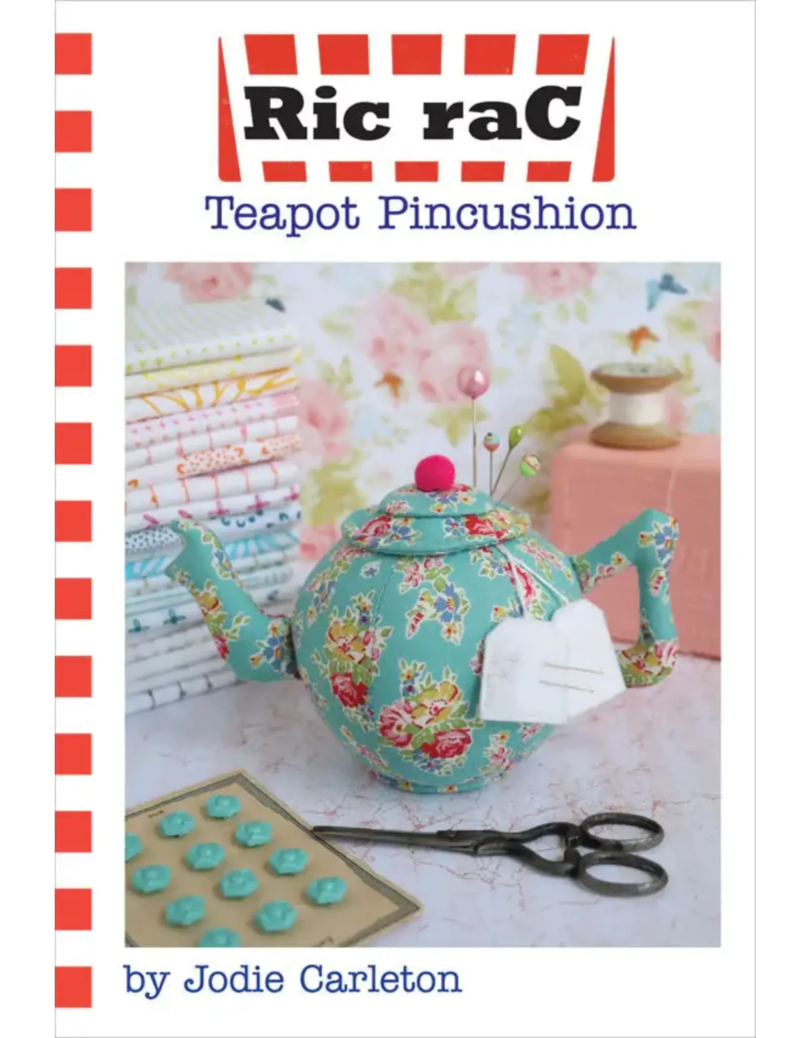 Creative Abundance Creative Abundance - Ric Rac - Teapot Pincushion - patroon - RR761 - PRE-ORDER