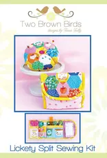 Creative Abundance Creative Abundance - Two Brown Birds - Lickety Split Sewing Kit - pattern - TB738B
