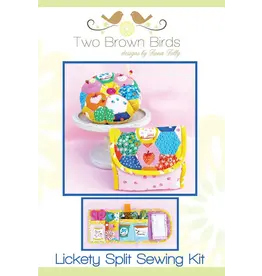 Creative Abundance Two Brown Birds - Lickety Split Sewing Kit - patroon