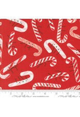 Moda Tiny Christmas - Candy Cane Red