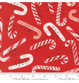 Moda Tiny Christmas - Candy Cane Red