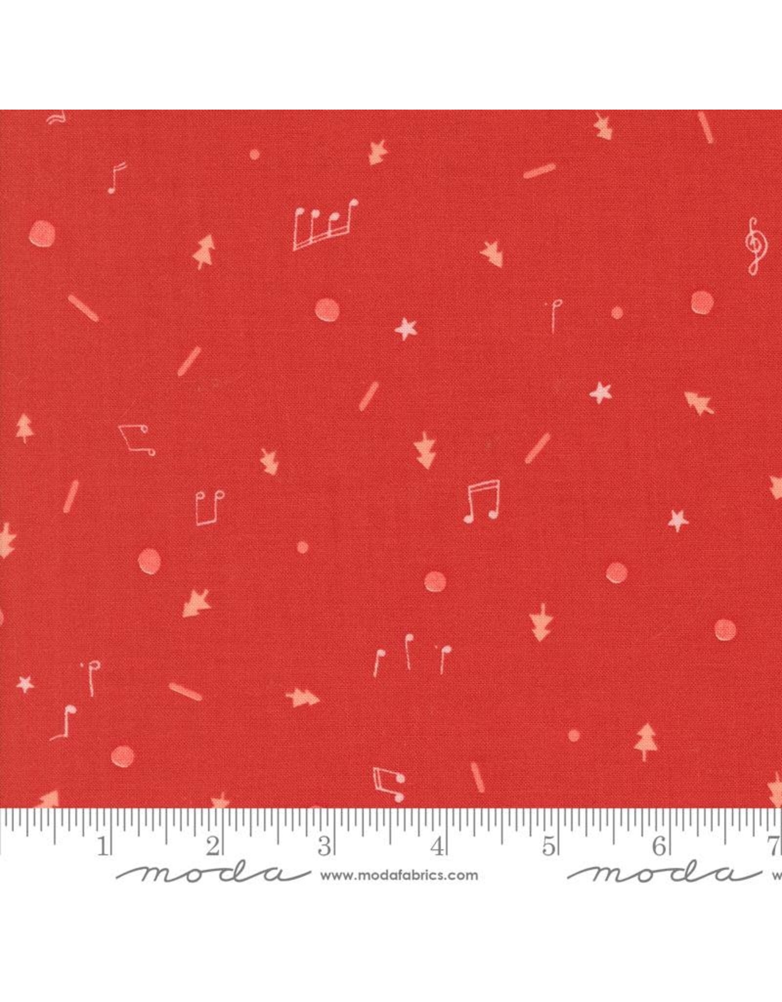 Moda Tiny Christmas - Christmas Cookie Red