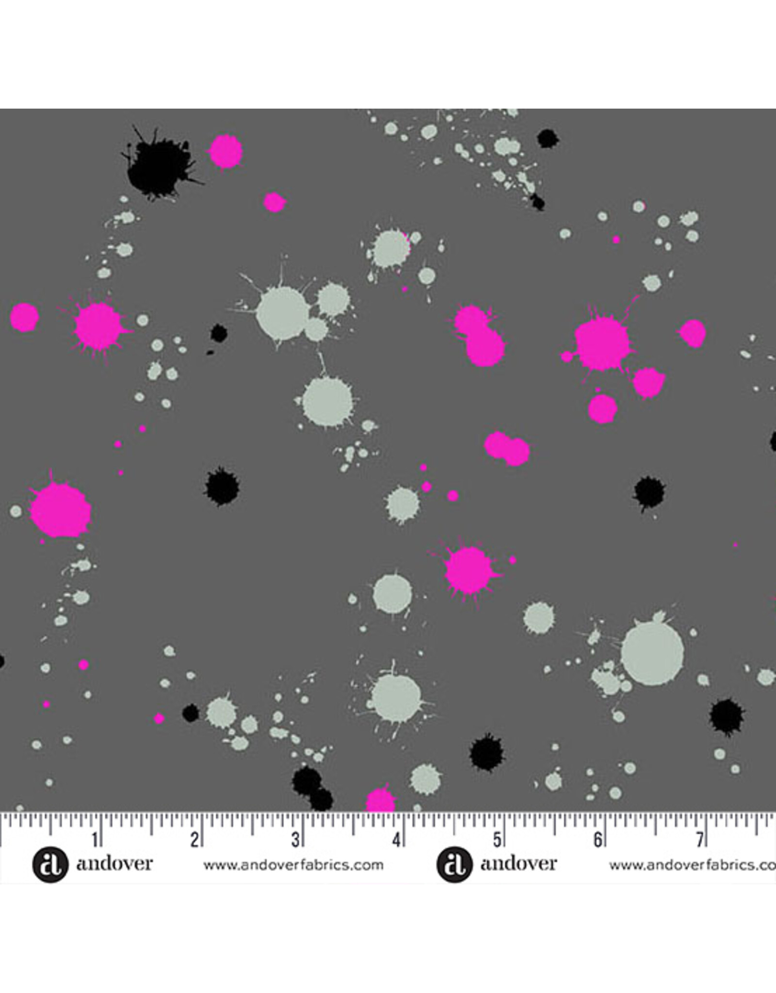 Andover 40 - Spatter Dayglo