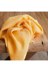 Diversen Mind the Maker - Crinkle Double Gauze - Blonde Yellow - TB6205 - Organic
