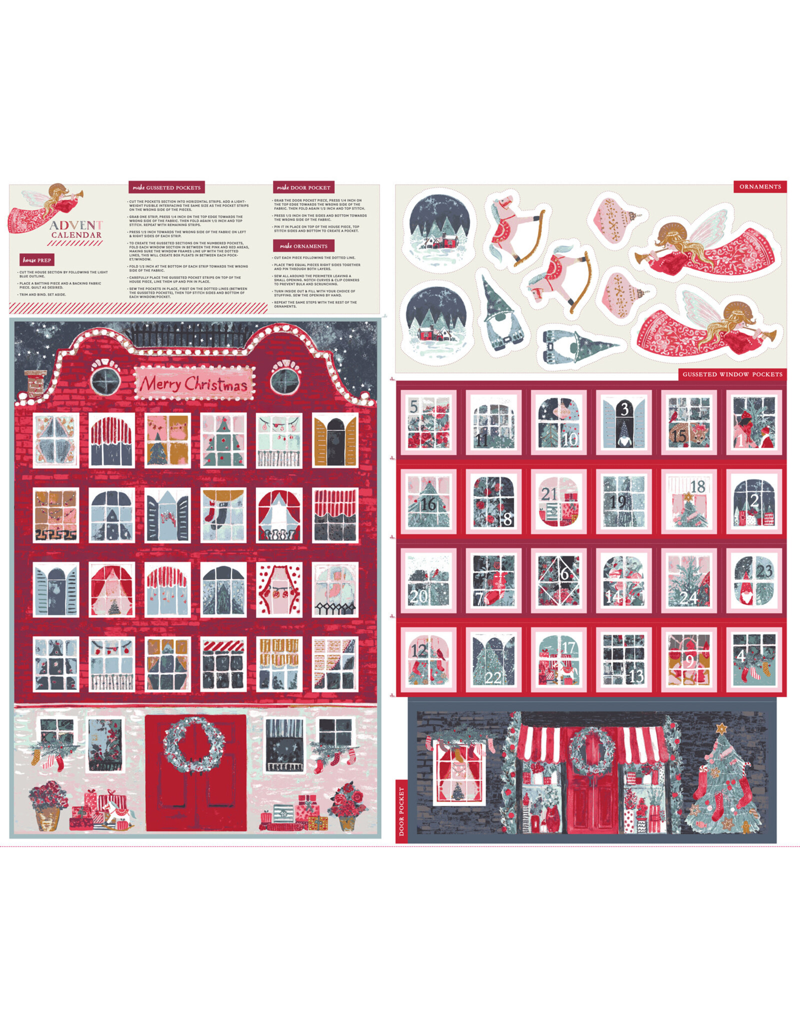Art Gallery Fabrics Katarina Roccella - Adventale - Advent Calendar - ADV25919