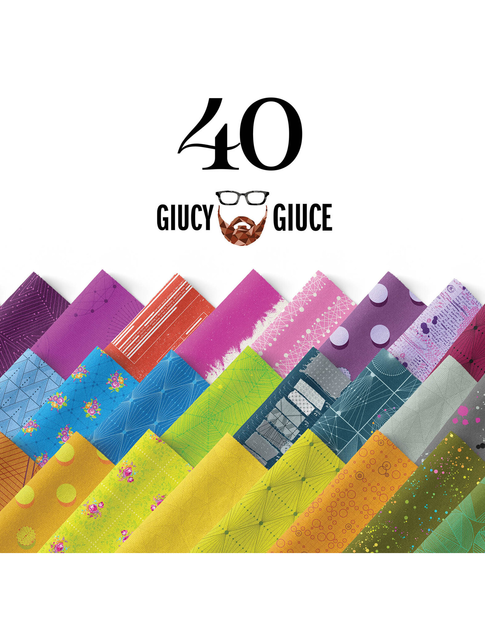 Andover Andover Fabrics - 40 by Giucy Giuce - Jelly Roll - 2,5 inch strips