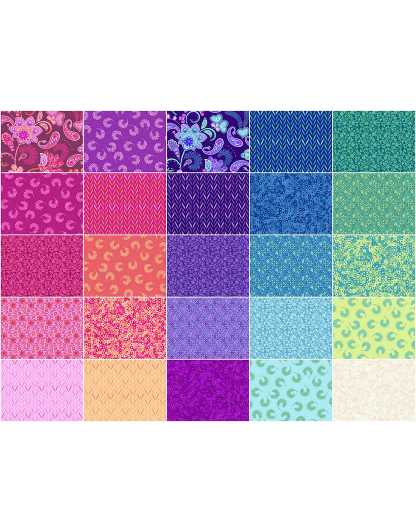 Andover Andover Fabrics - Sarah Maxwell - Mollys Magic - Charm pack - 5 x 5 inch