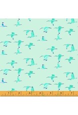 Windham Tabanca - Caroni Aqua coupon (± 47 x 110 cm)