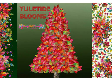 Candy Quilt Design - Yuletide Blooms