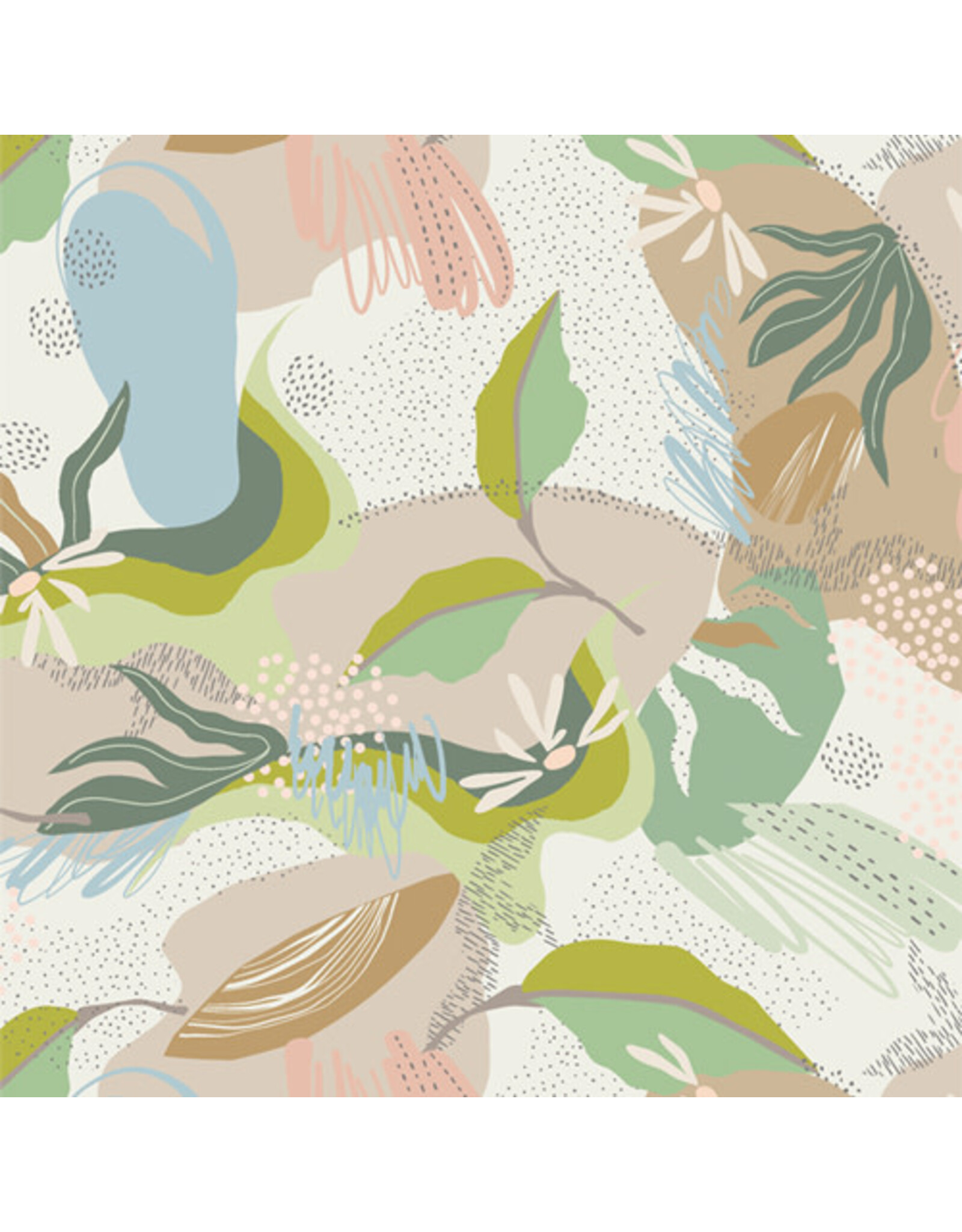 Art Gallery Fabrics AGF Studio - Cur8tor - Botanica - Botanical Breeze - CUR8BT200