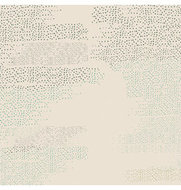 Art Gallery Fabrics Cur8tor - Botanica - White Noise Fresh